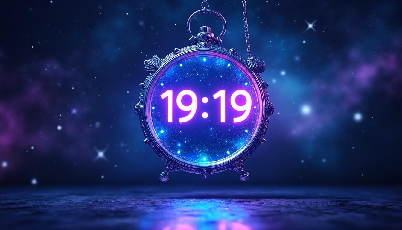 découvrez la signification derrière l'heure miroir 19h19 et ce que ce message peut révéler sur votre vie et votre avenir.
